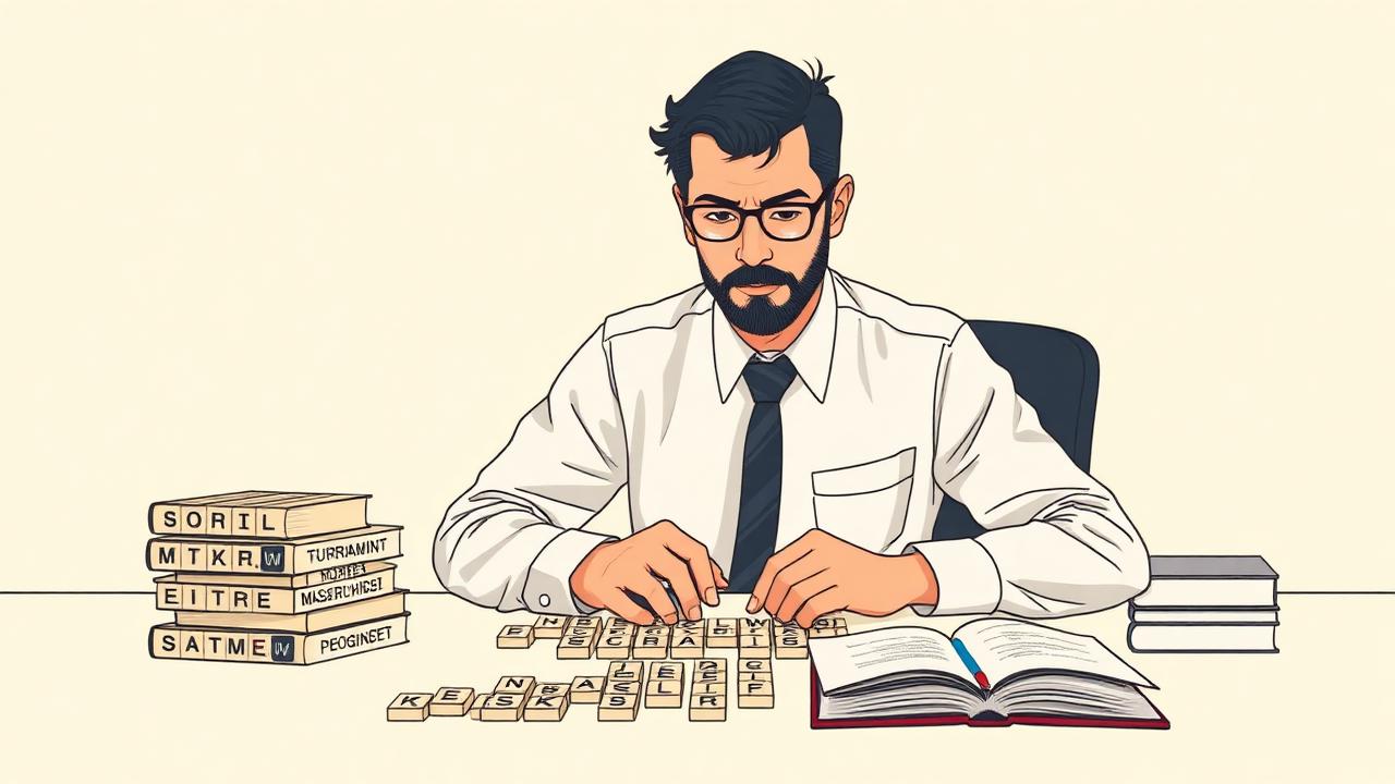 Word Scrambling Strategies Used by Experts